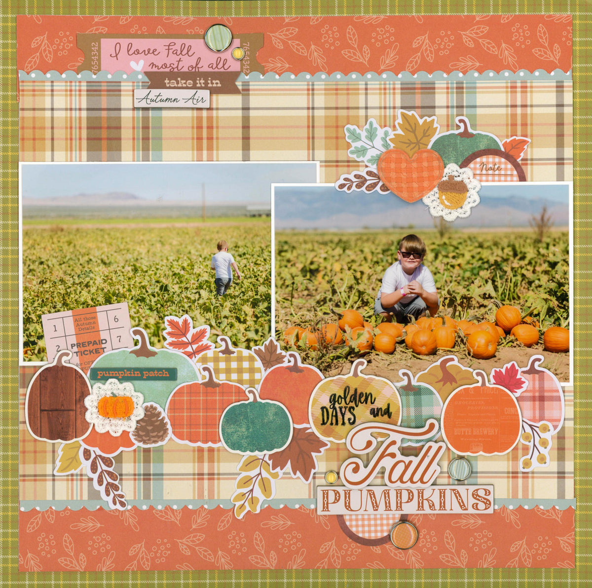 "Falling for Fall” Creative Components Kit
