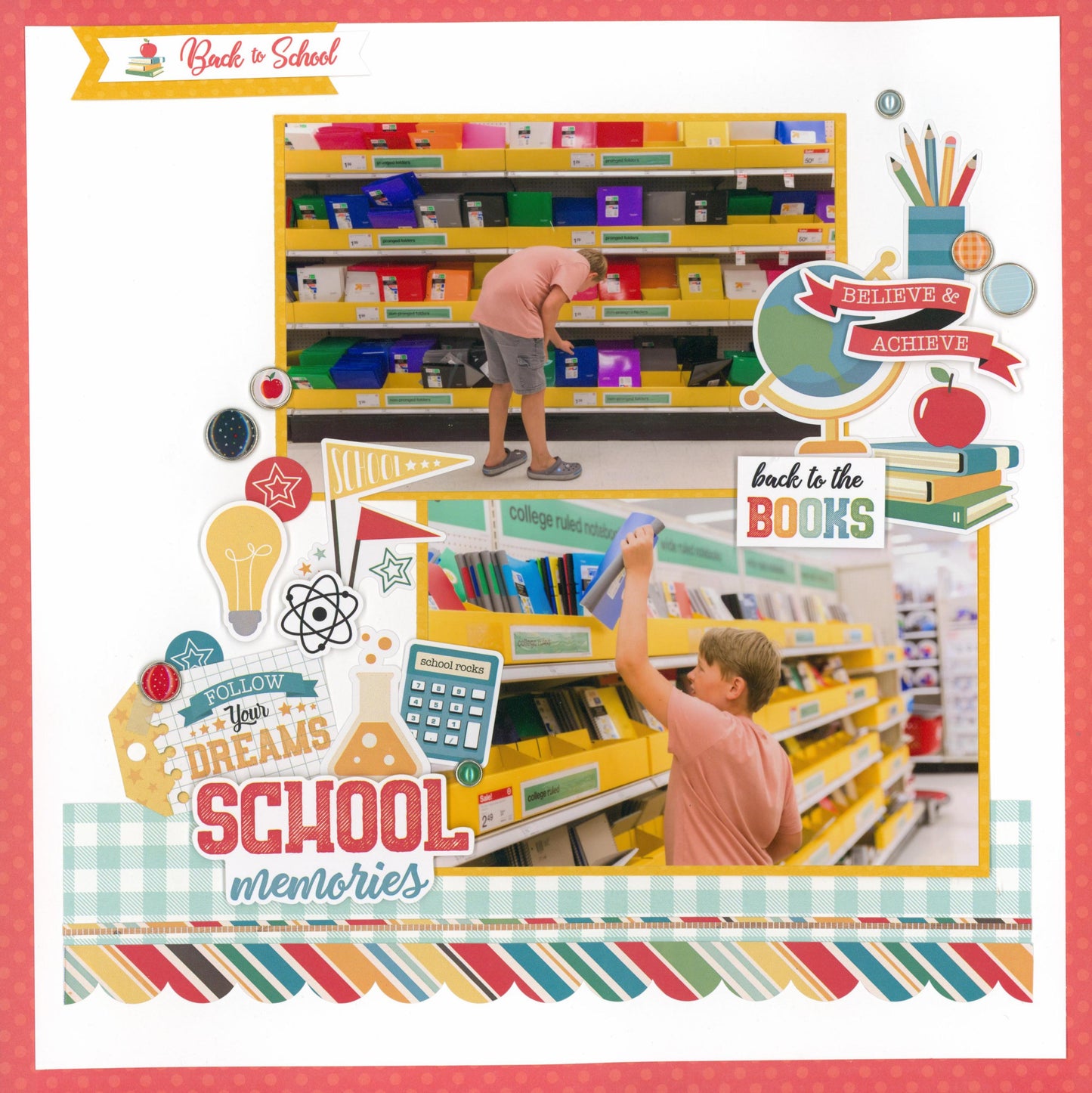 "Scholar" Mini Page Kit by Meridy Twilling