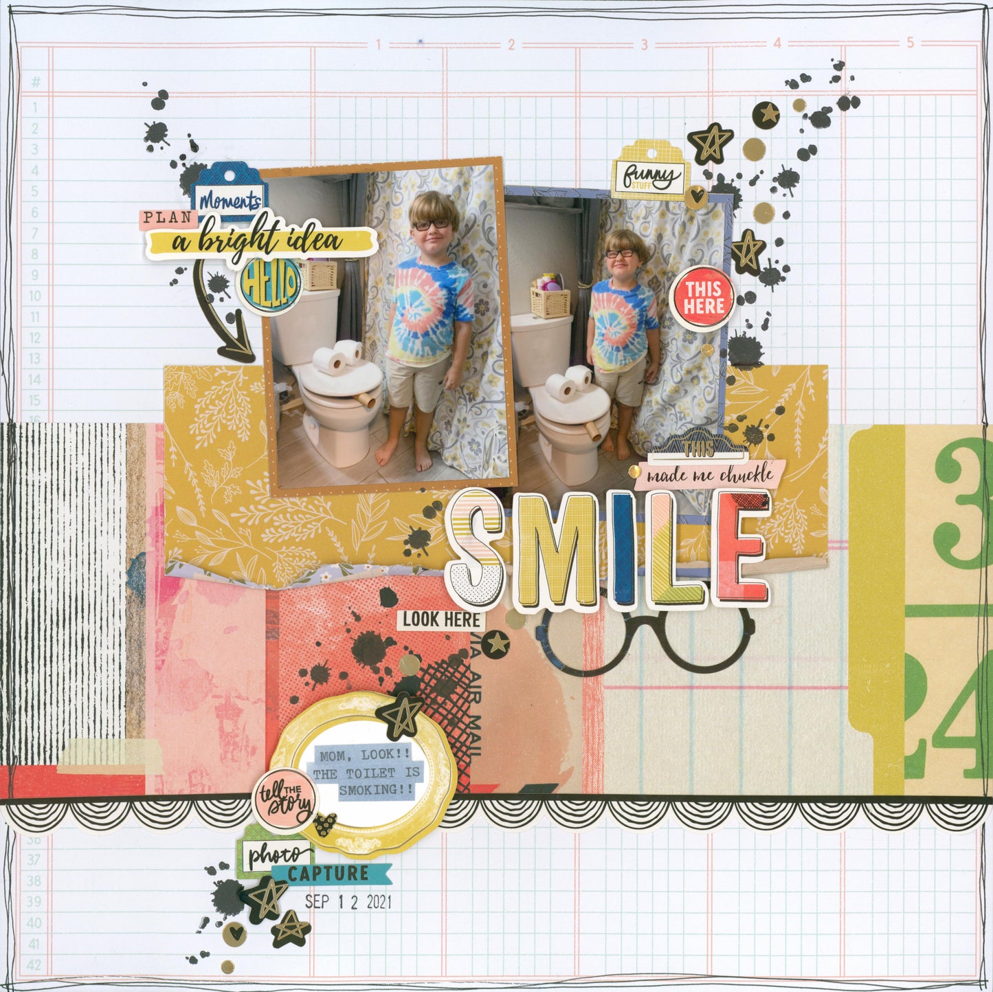 "Everyday" Mini Page Kit by Meridy Twilling