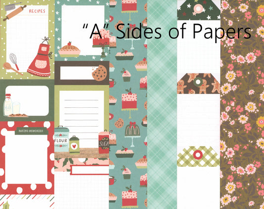 "Holiday Baking" Paper Add On