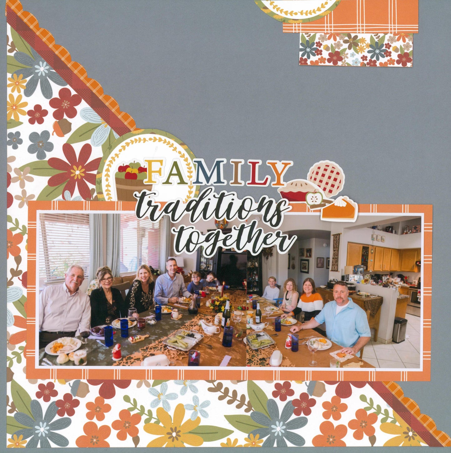 "Thankful" Mini Page Kit by Meridy Twilling
