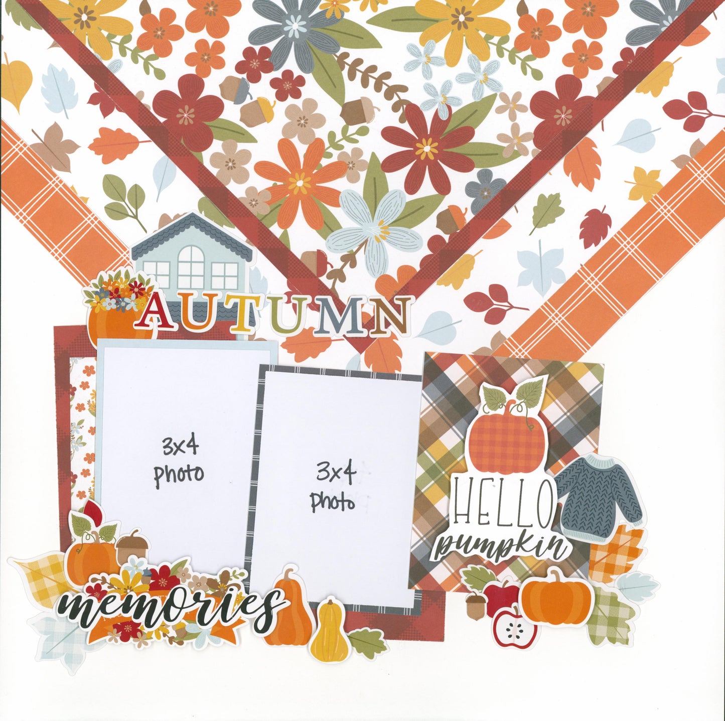"Thankful" Mini Page Kit by Meridy Twilling