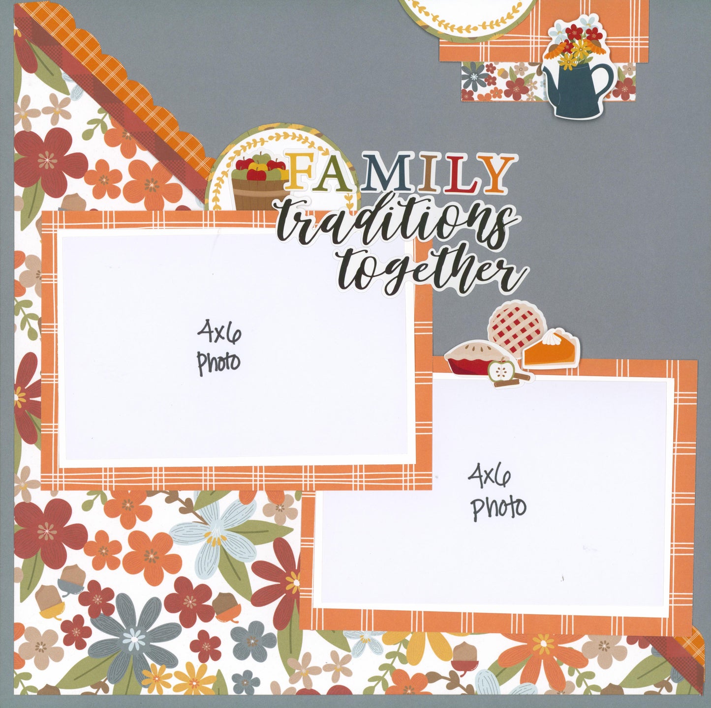 "Thankful" Mini Page Kit by Meridy Twilling
