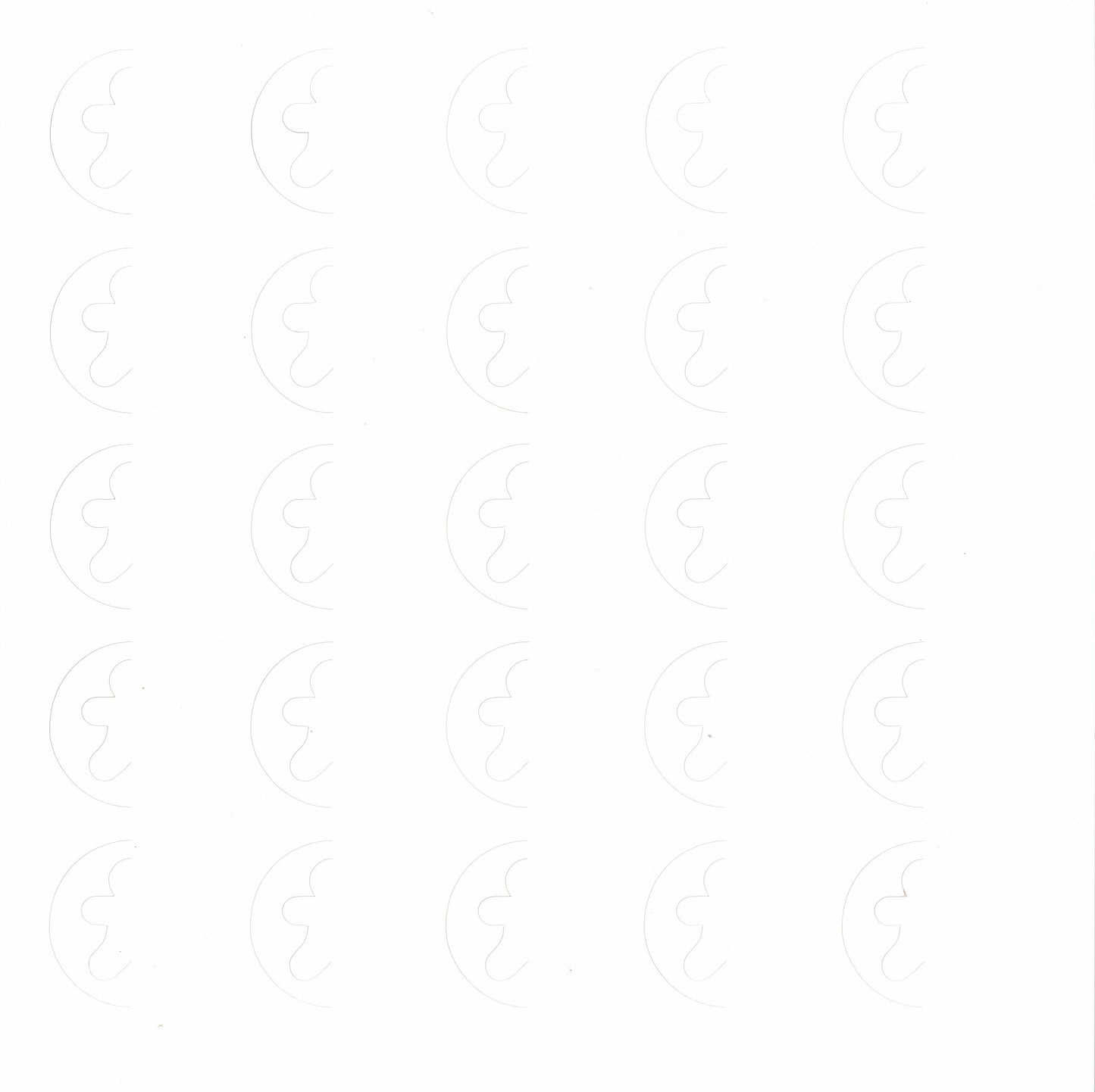 "Gingerbread Man Background” Cardstock Cut
