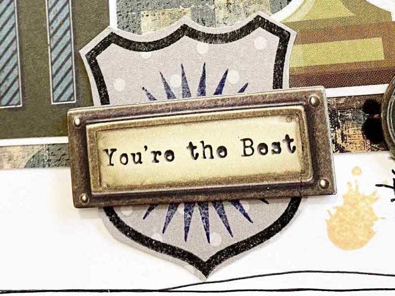 "NJFB Badges" 4x6 Stamp Set