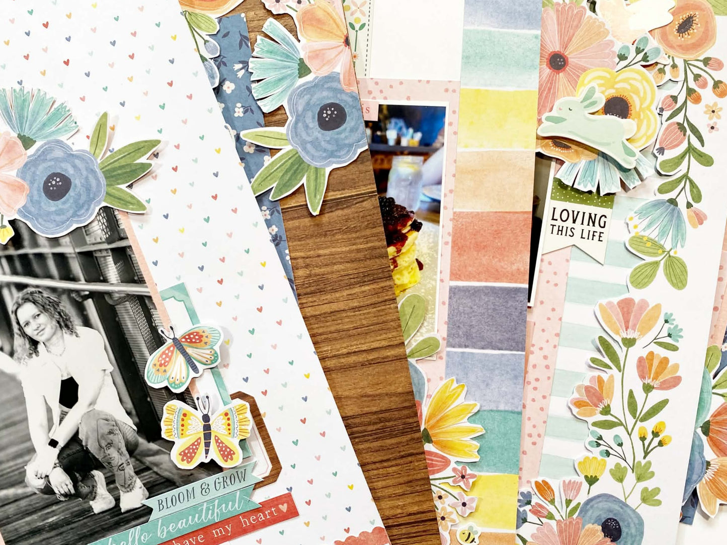 "Spring Flowers" Hearts & Flowers VIRTUAL Class