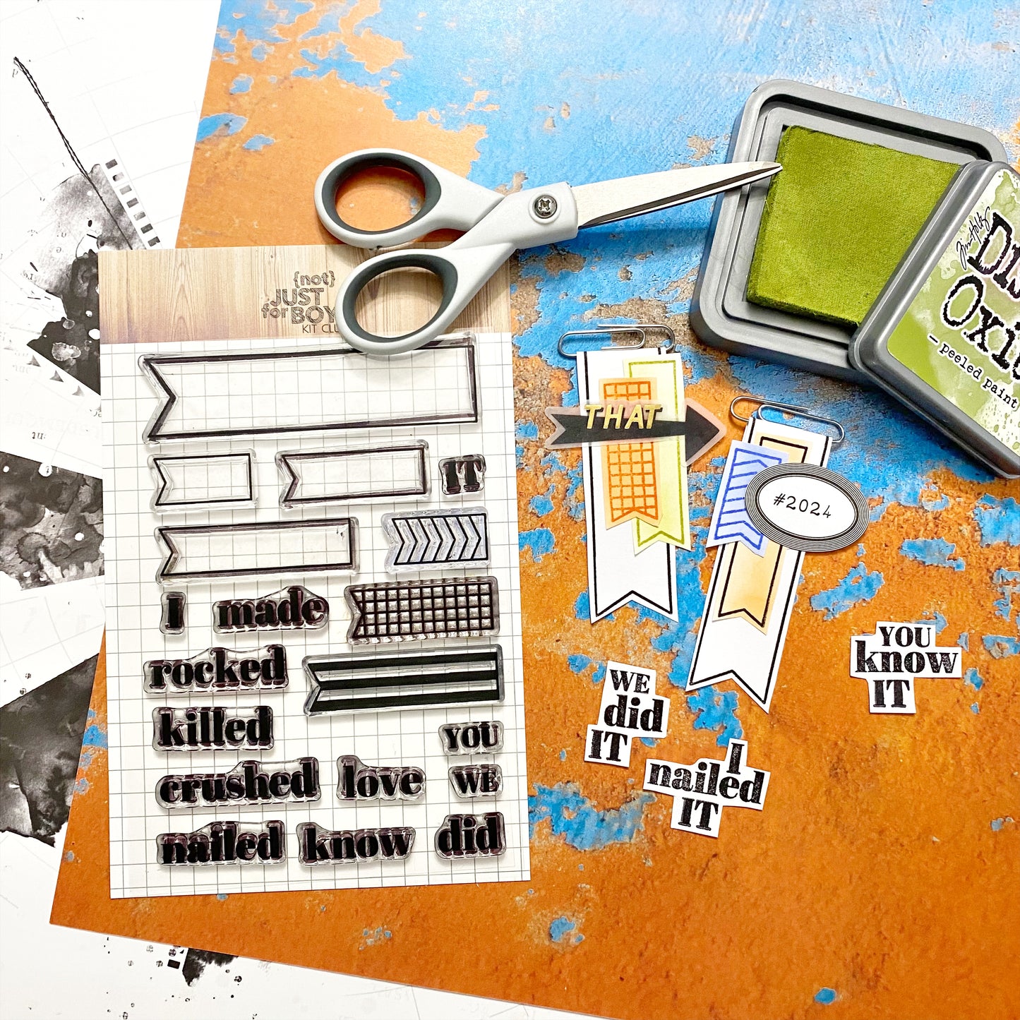 "Nailed It!" NJFB 4x6 Stamp Set