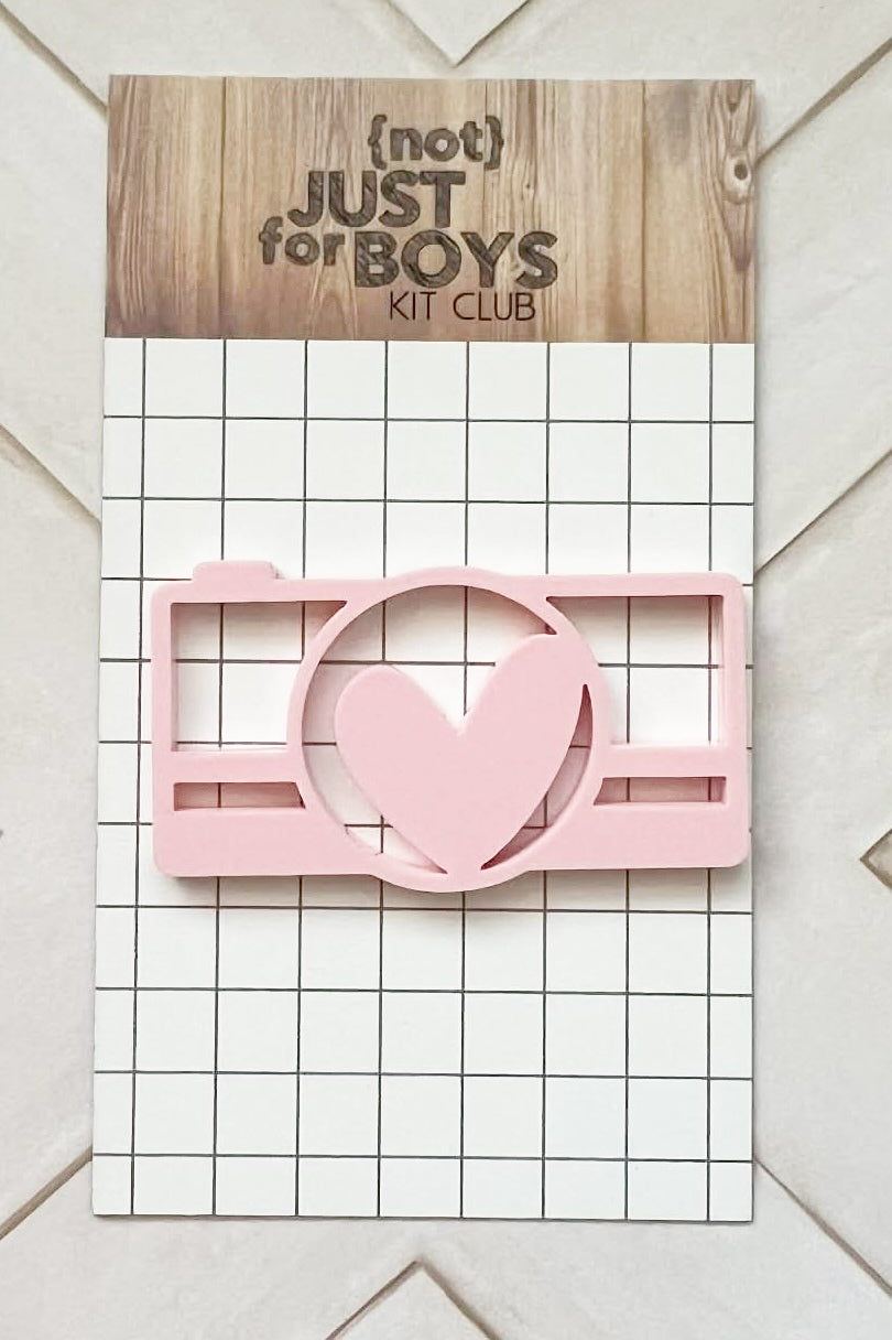 Camera Acrylic Embellishment