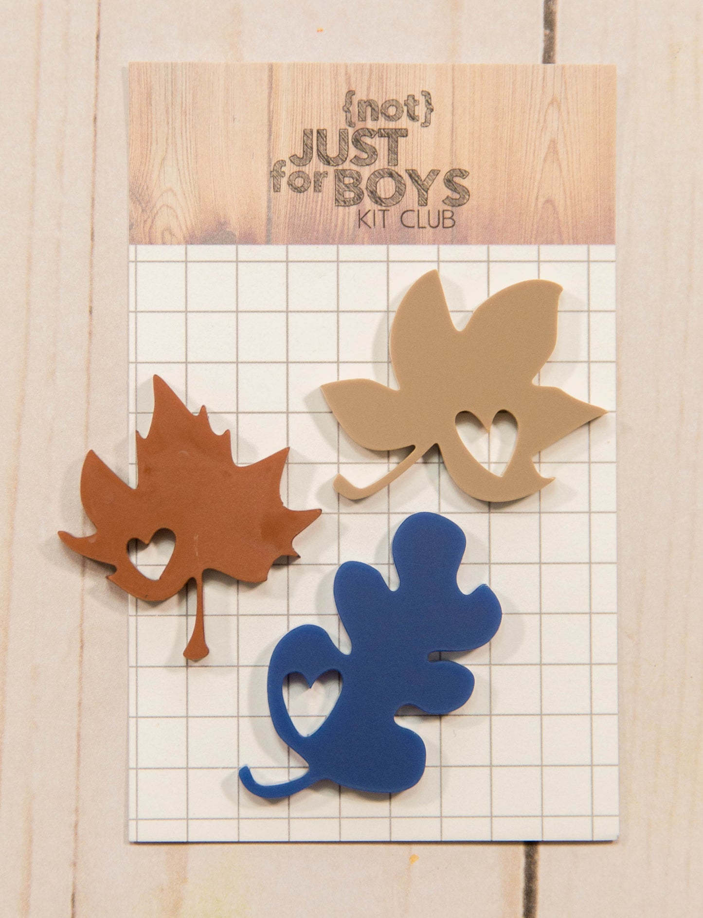 "Fall Leaves" Acrylic Trio