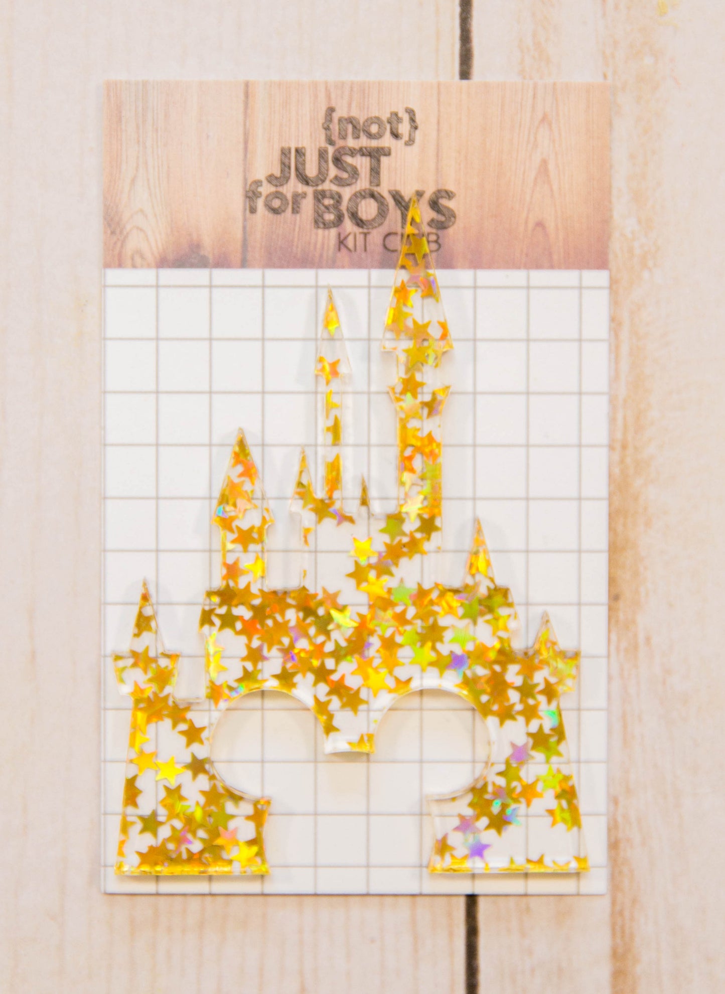 "Castle" Acrylic Embellishment