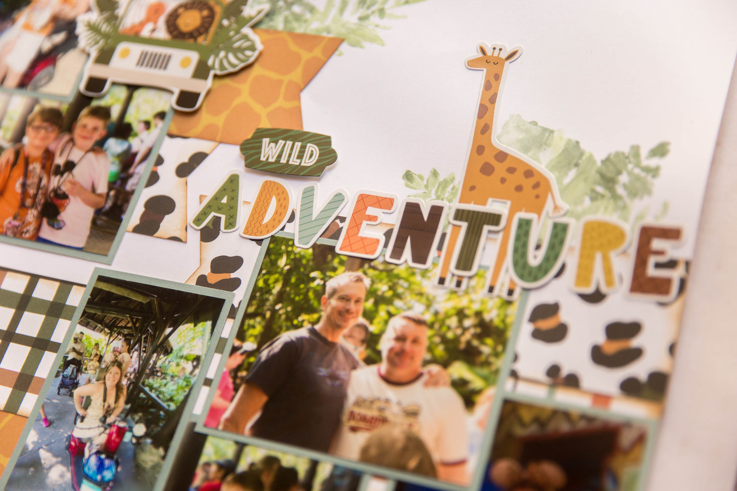 "Wild Adventure" Page Kit by Meridy Twilling