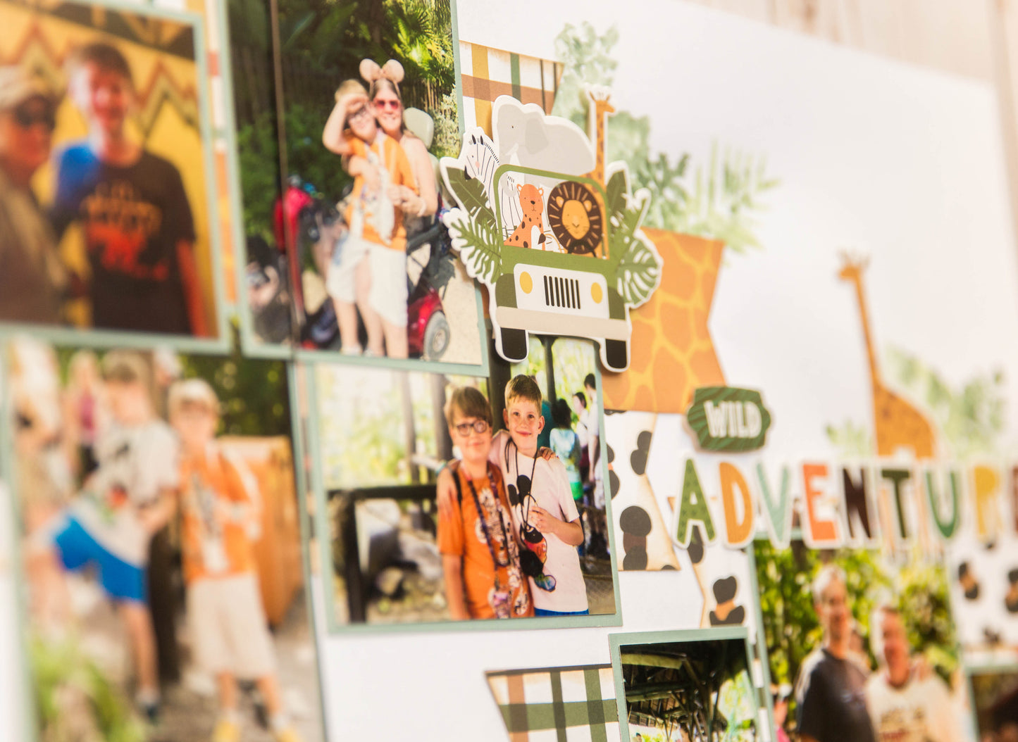 "Wild Adventure" Page Kit by Meridy Twilling