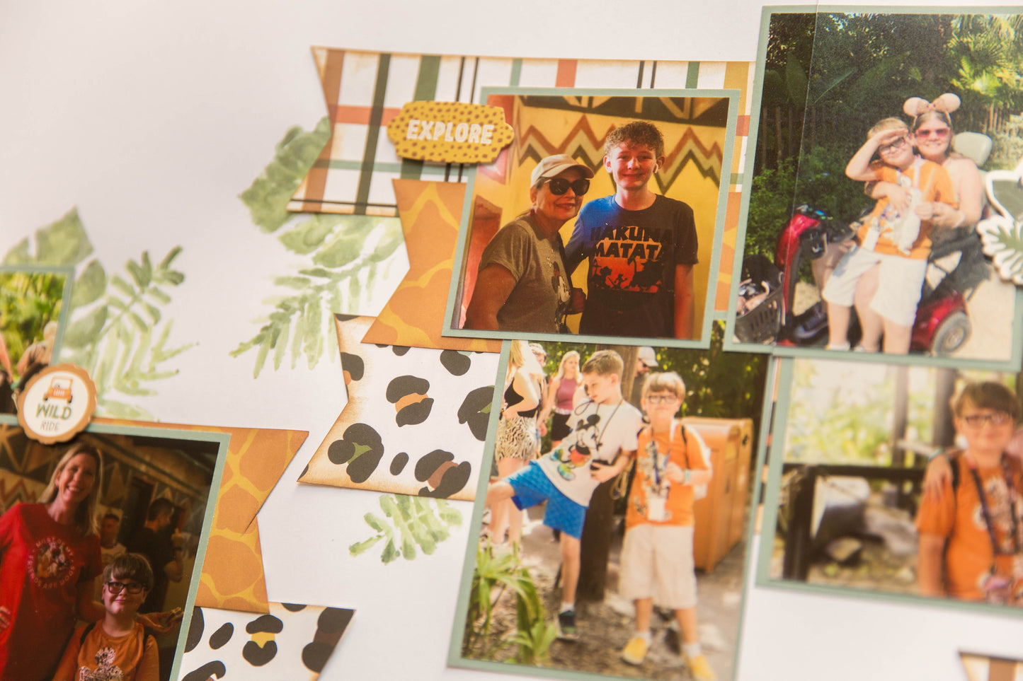"Wild Adventure" Page Kit by Meridy Twilling