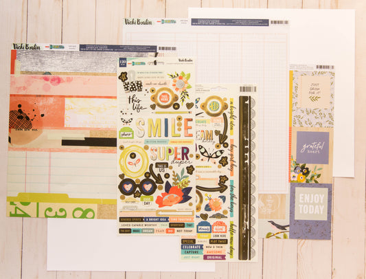 "Everyday" Mini Page Kit by Meridy Twilling
