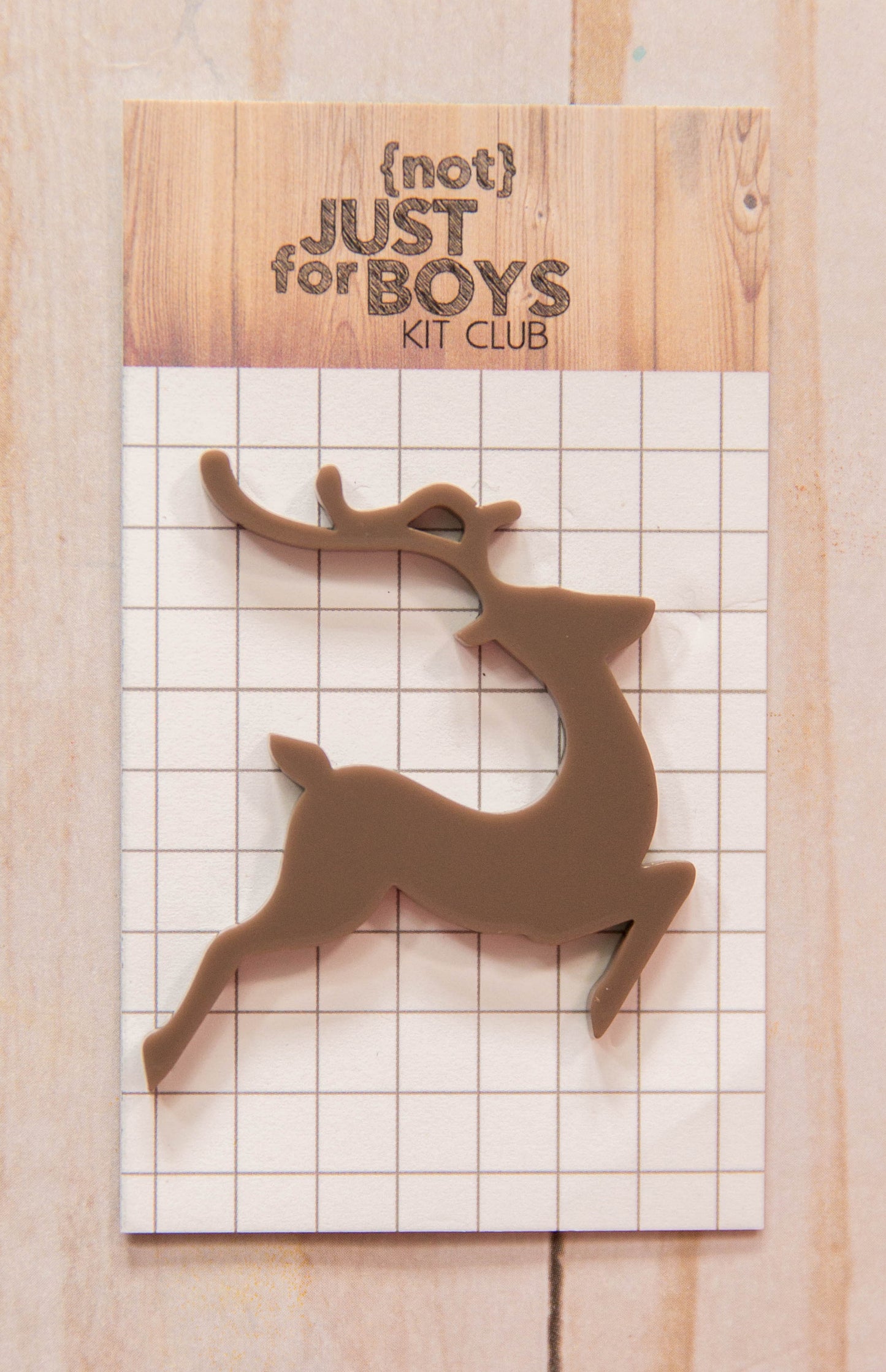 Reindeer Acrylic Embellishment