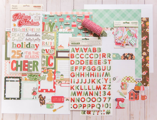 "Holiday Baking" Page Kit by Meridy Twilling