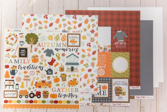 "Thankful" Mini Page Kit by Meridy Twilling