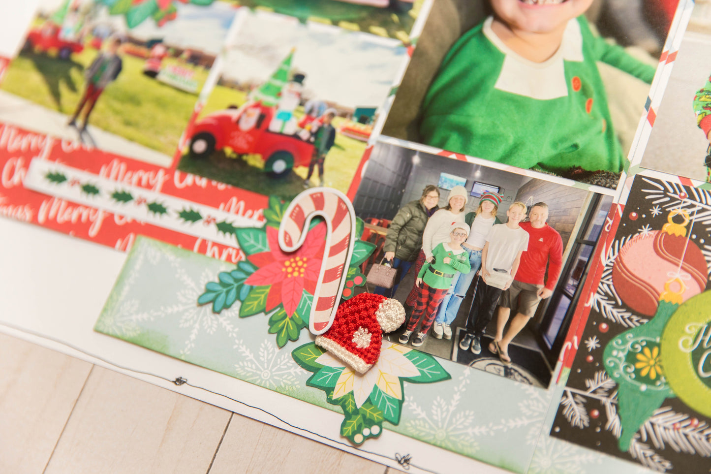 "Merry & Bright" Page Kit by Meridy Twilling