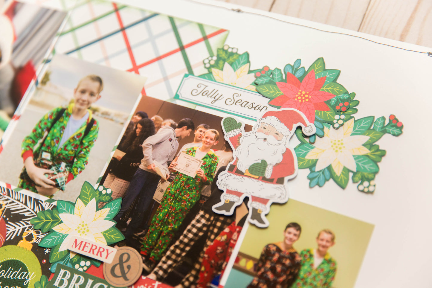 "Merry & Bright" Page Kit by Meridy Twilling