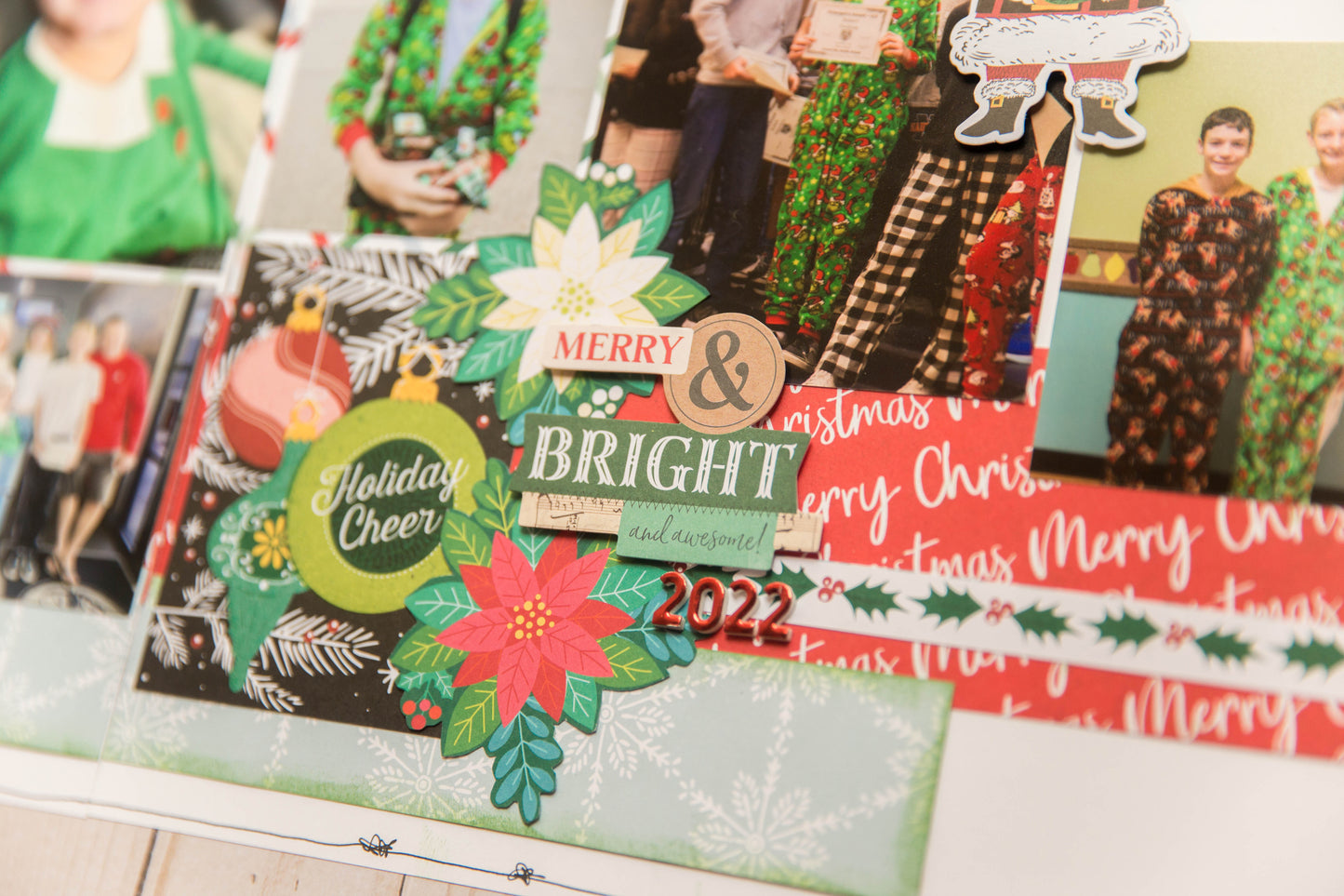 "Merry & Bright" Page Kit by Meridy Twilling