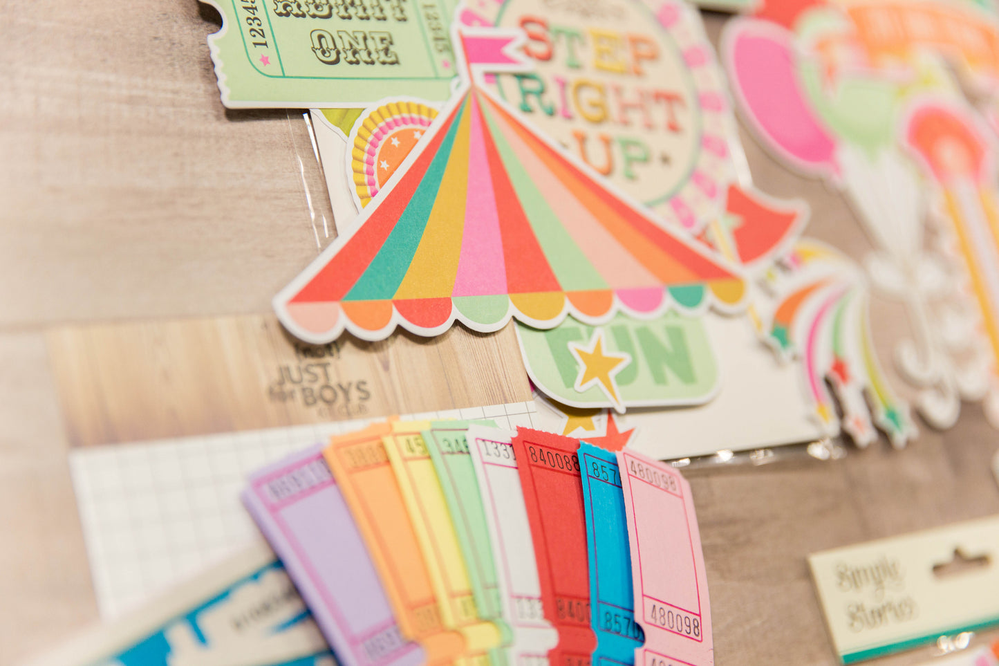 "Happiest Carnival on Earth" Creative Components Kit