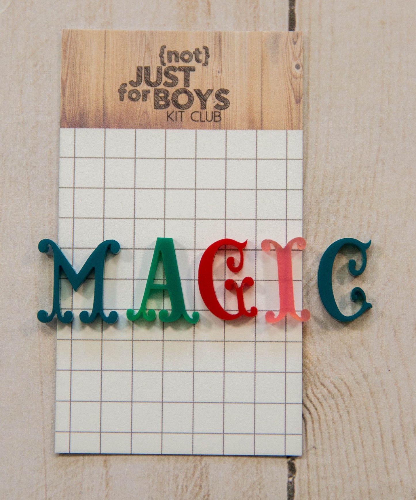 “Magic” Acrylic Embellishment