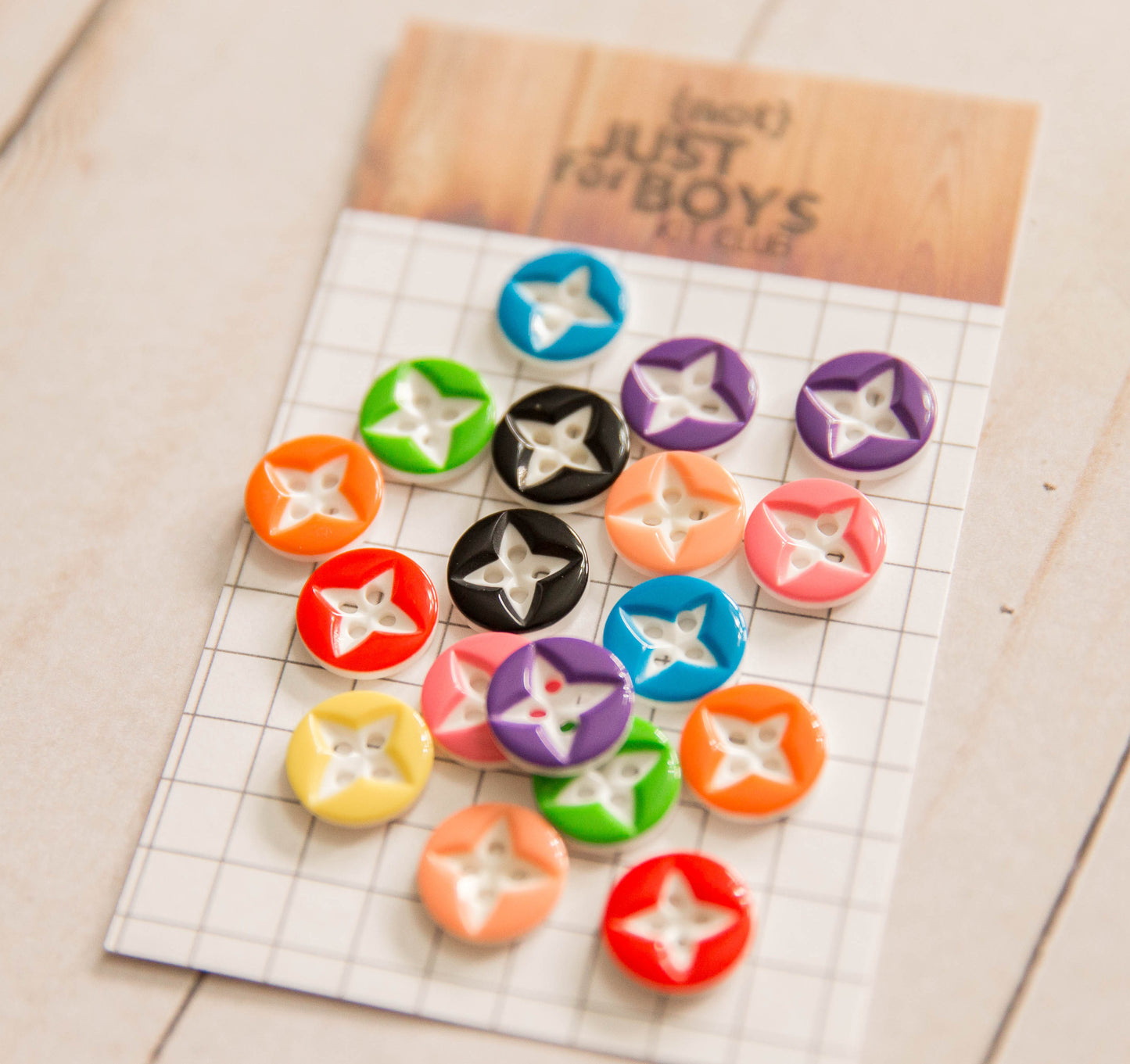 "Kaleidoscope" Buttons