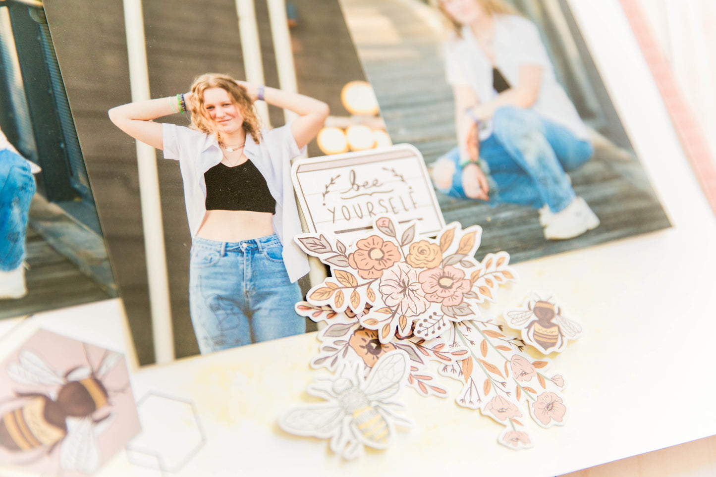 "Honeycomb" Page Kit by Meridy Twilling