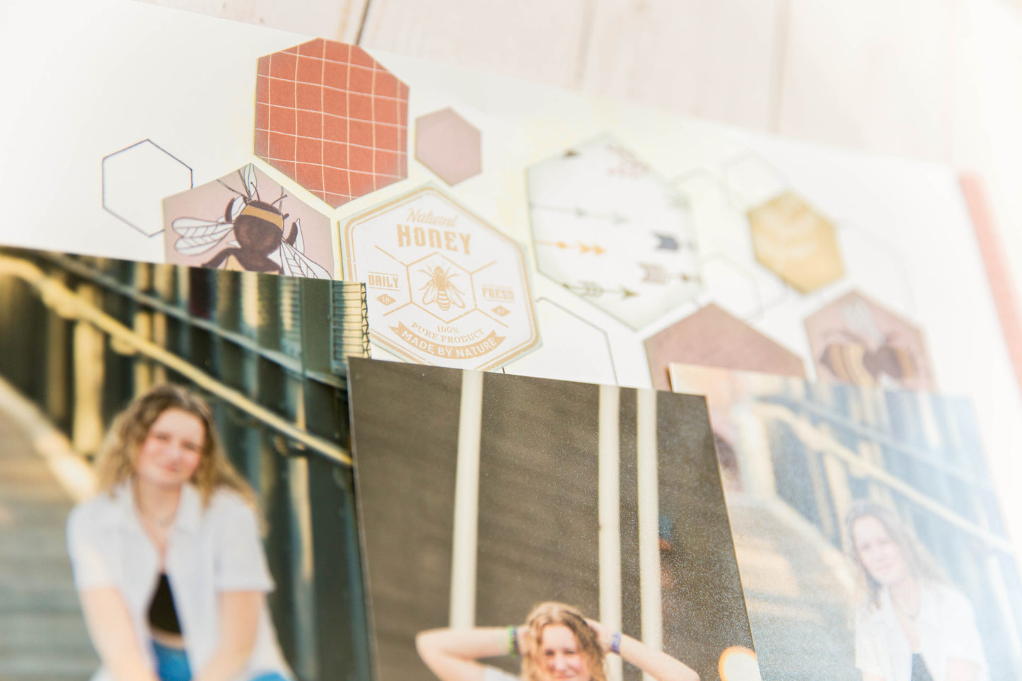 "Honeycomb" Page Kit by Meridy Twilling