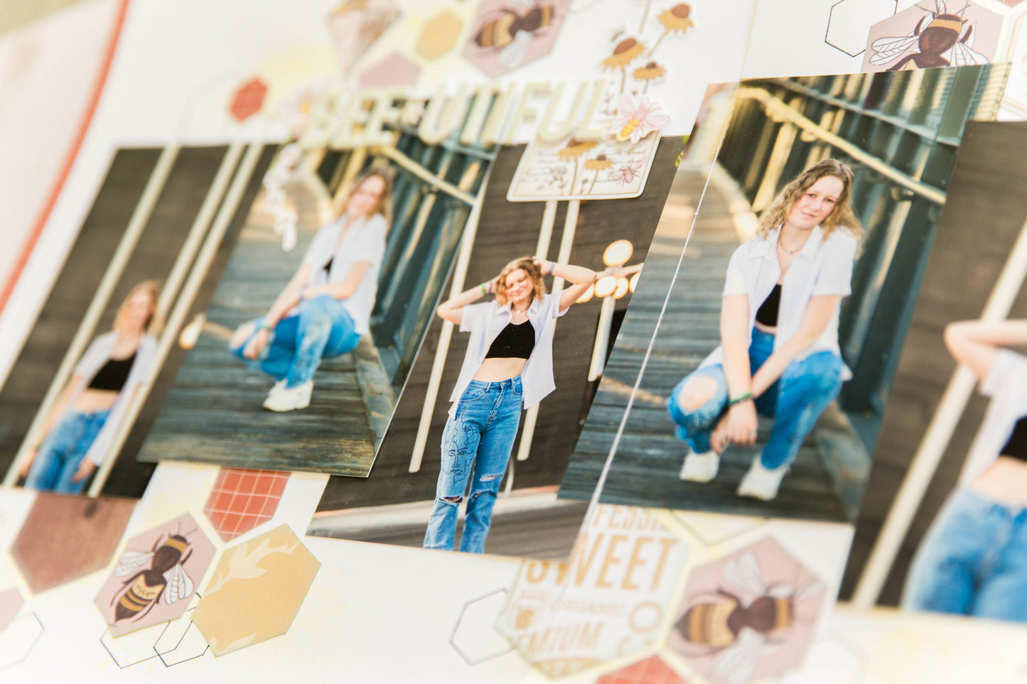 "Honeycomb" Page Kit by Meridy Twilling