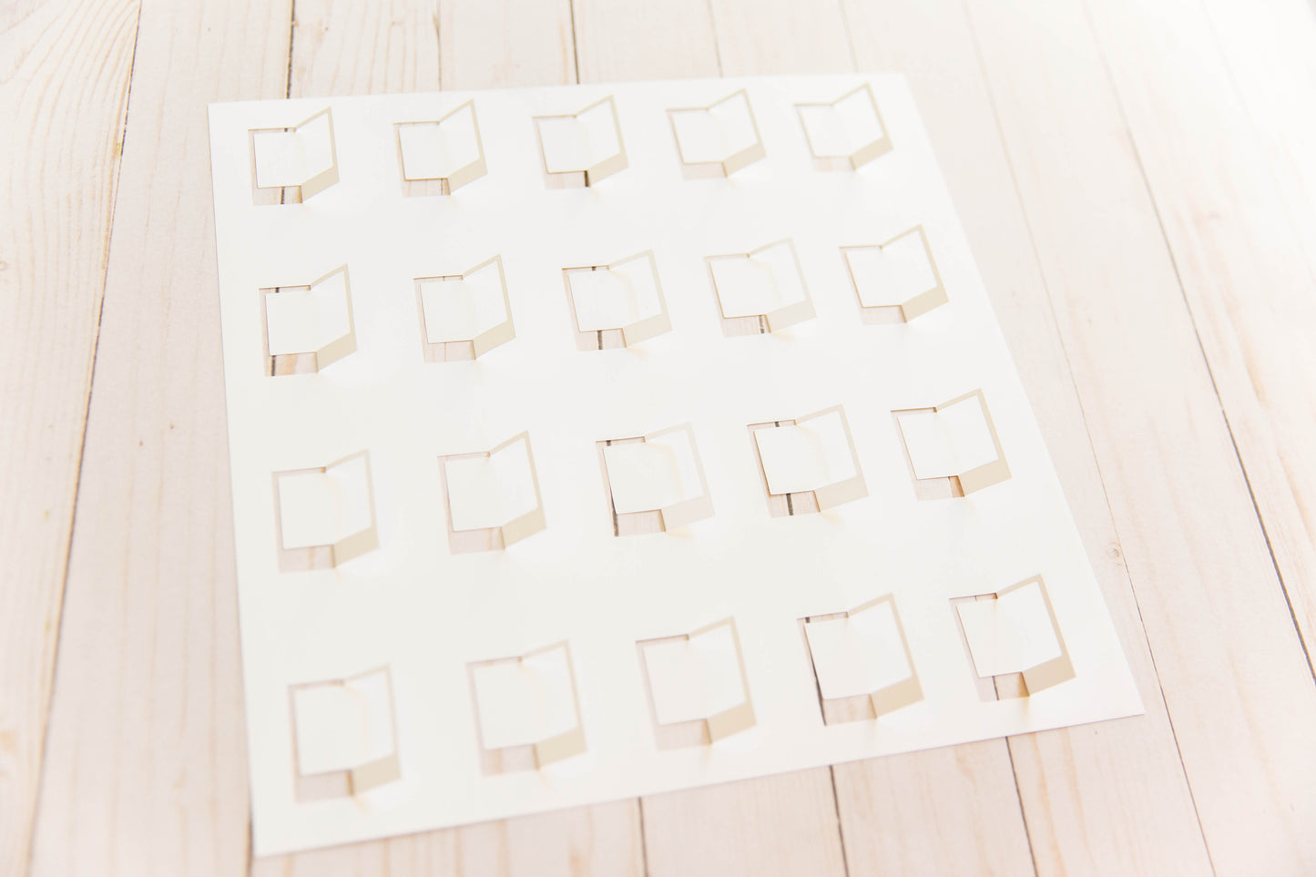 "Polariod Frame Background" Digital Cut File