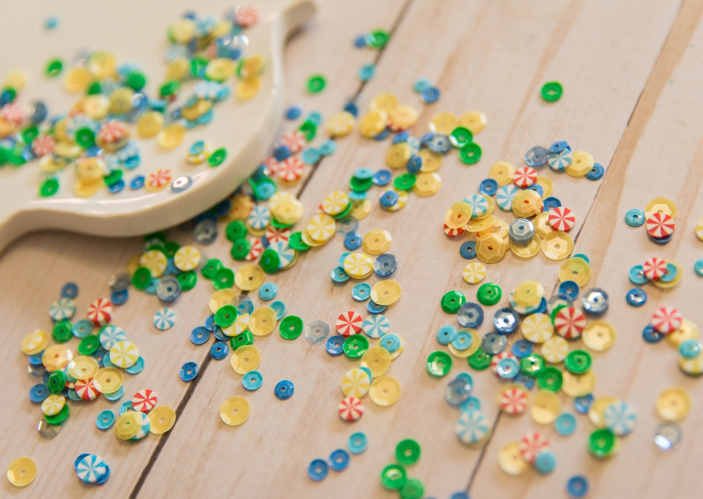 "Gumballs & Swizzle Sticks" Sequin Mix