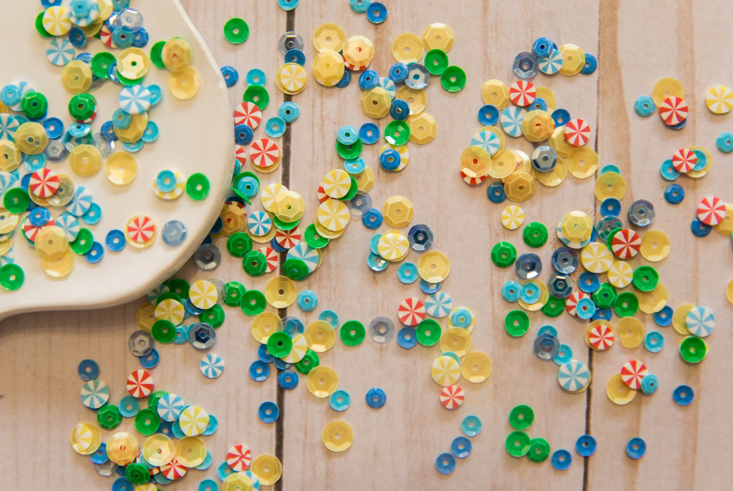 "Gumballs & Swizzle Sticks" Sequin Mix