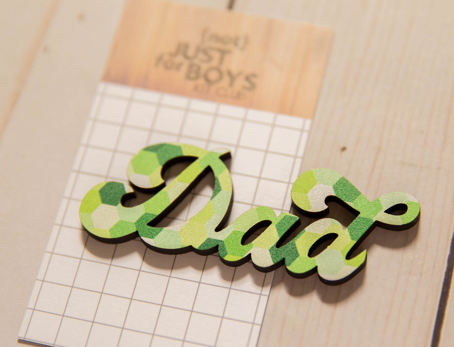 "Dad" Acrylic Embellishment