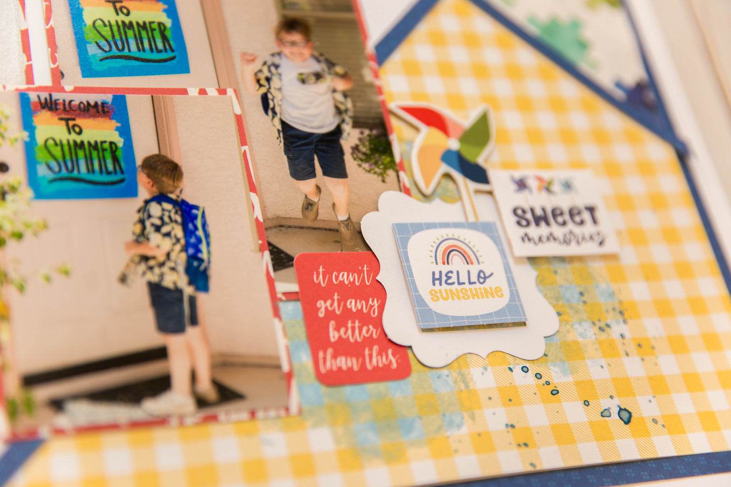 "Sizzling Summer" Page Kit by Meridy Twilling