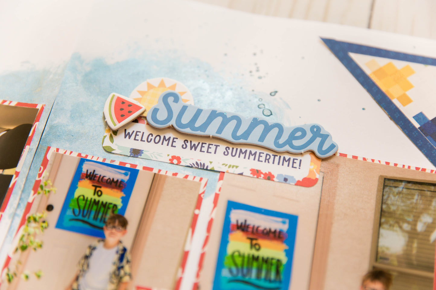 "Sizzling Summer" Page Kit by Meridy Twilling