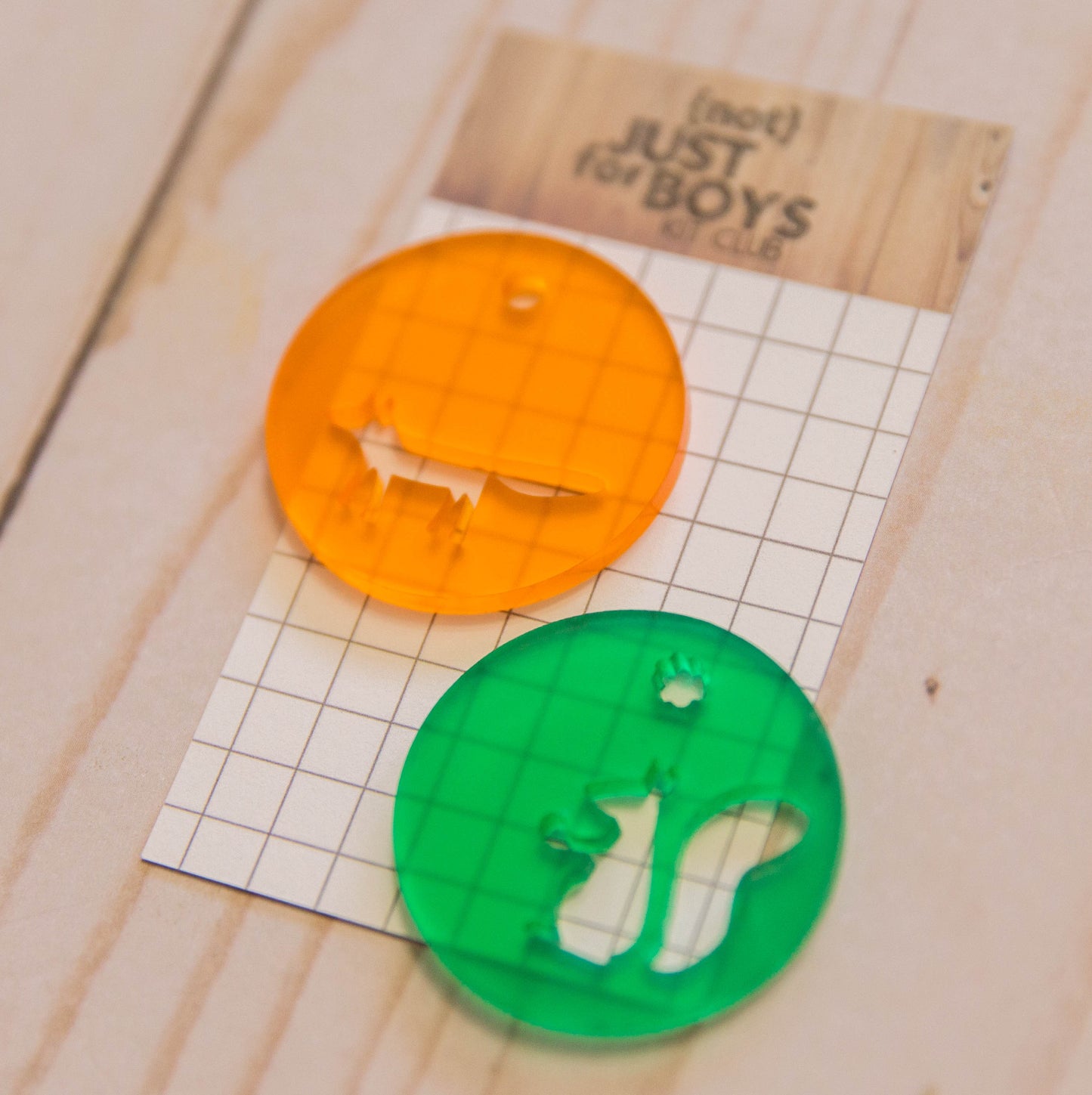 Fox & Squirrel Acrylic Tags