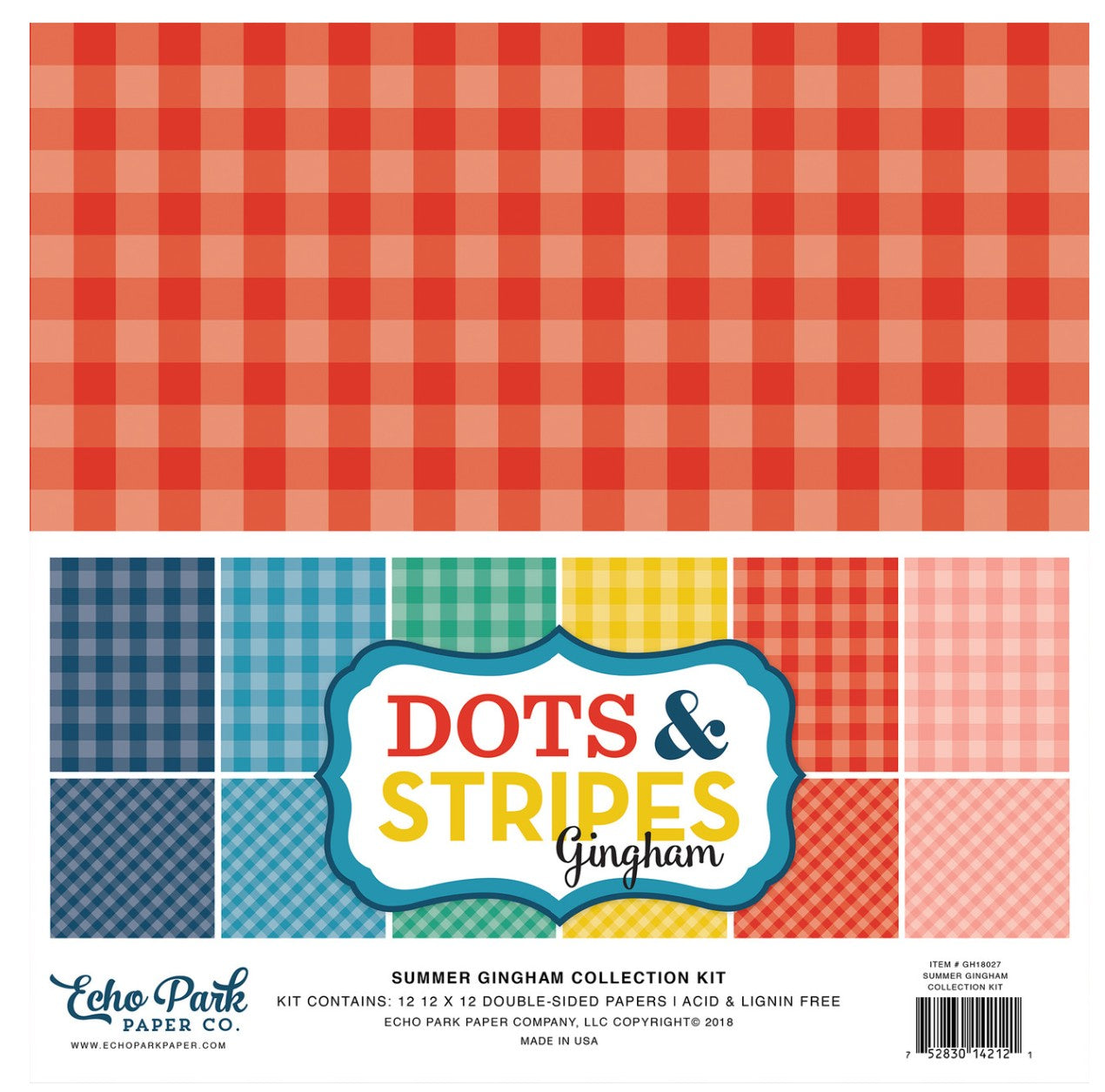 "Summer Gingham" Collection Kit