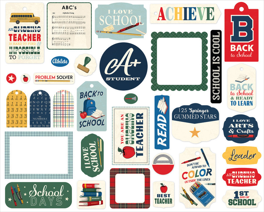 "Back to School" Frames & Tags