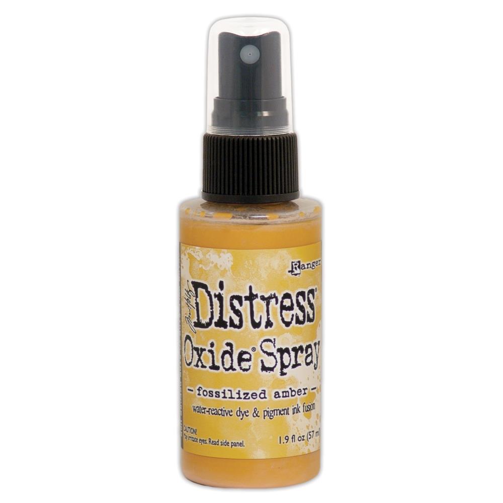 "Fossilized Amber" Distress Oxide Spray