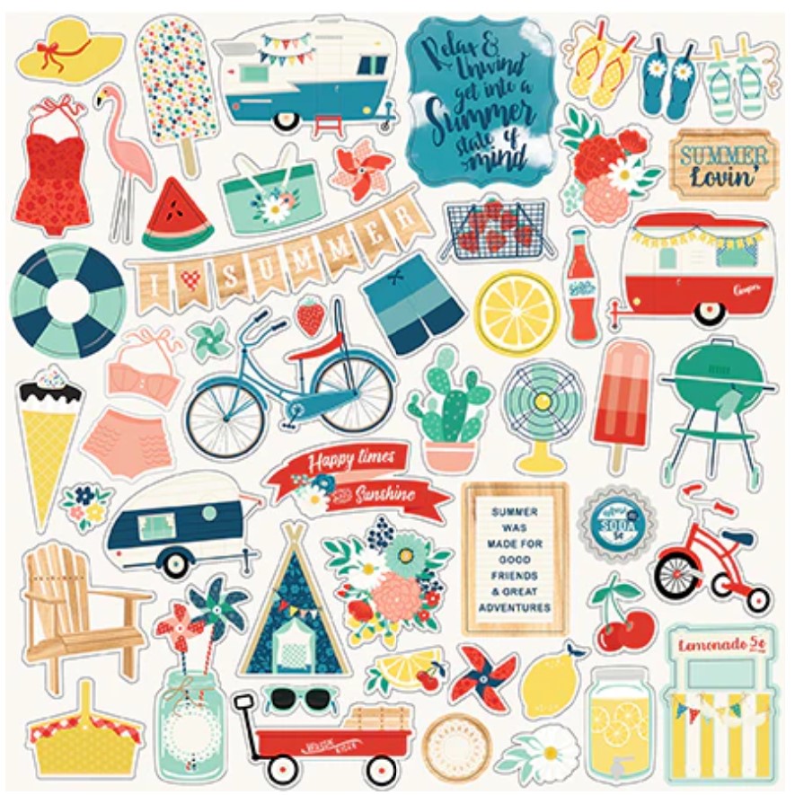 "Good Day Sunshine" Sticker Sheet