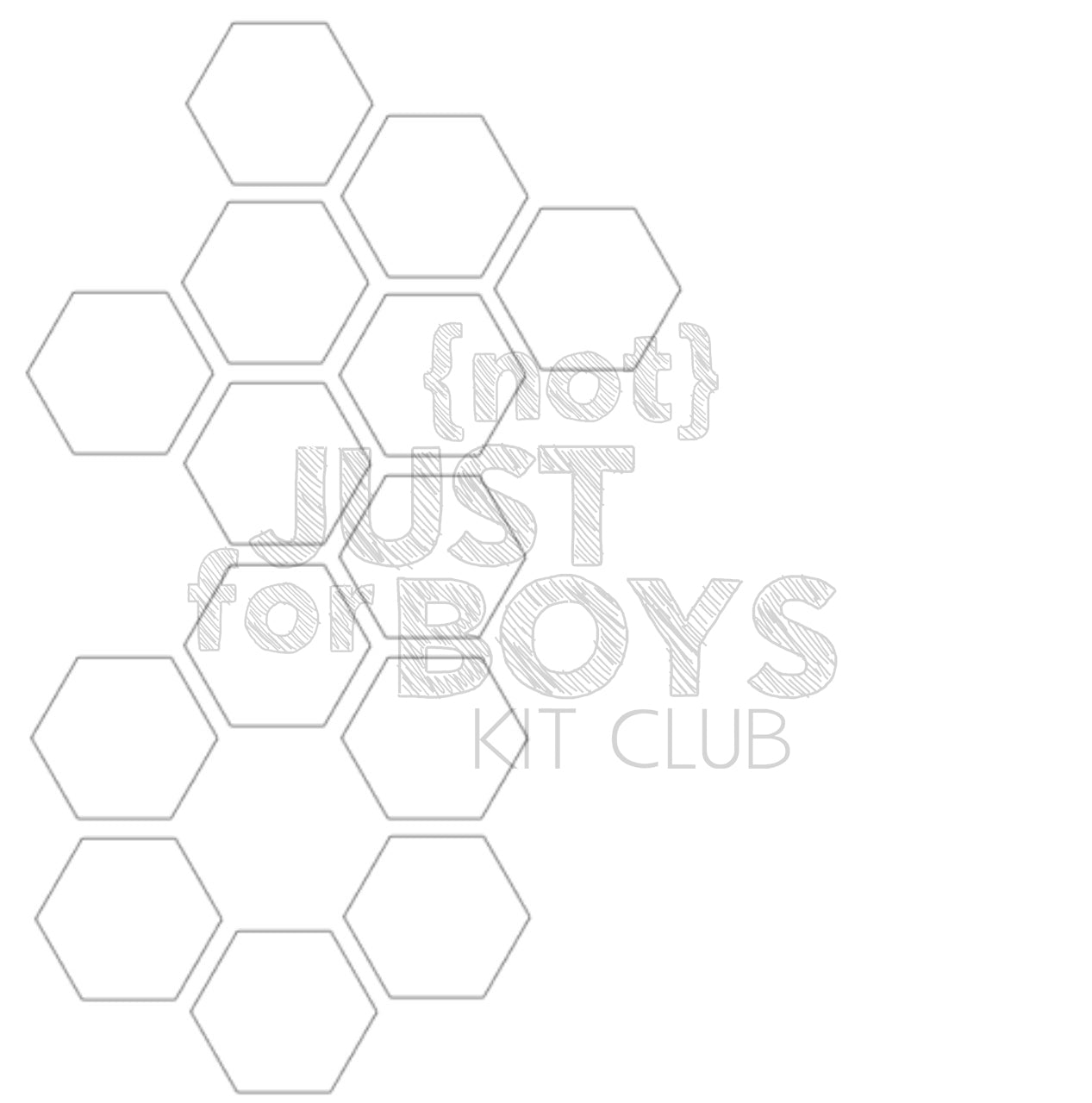 "Hexagon Texture" NJFB Stamp Coordinating Digital Cut Files