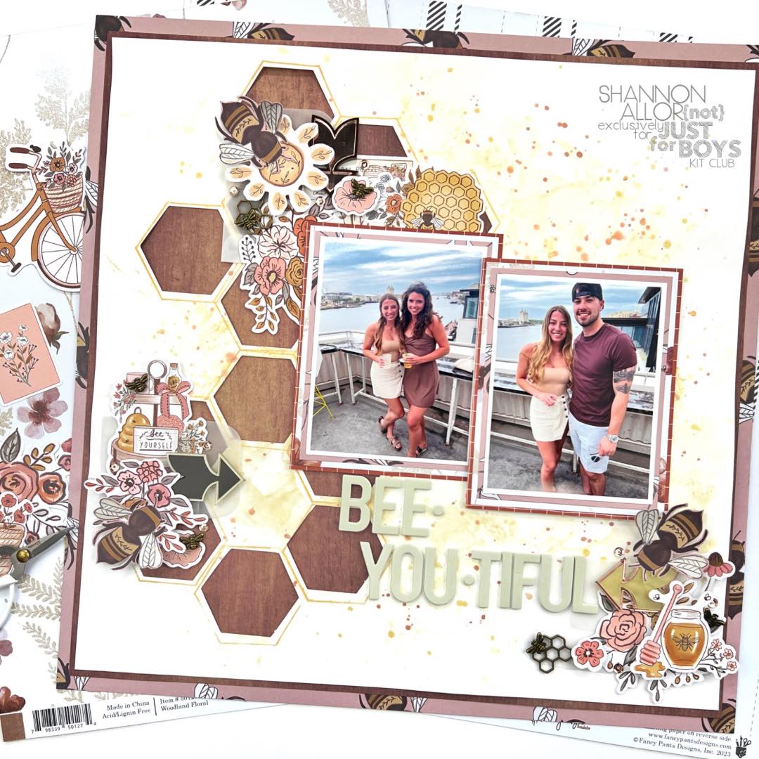 "Honeycomb" Page Kit by Meridy Twilling