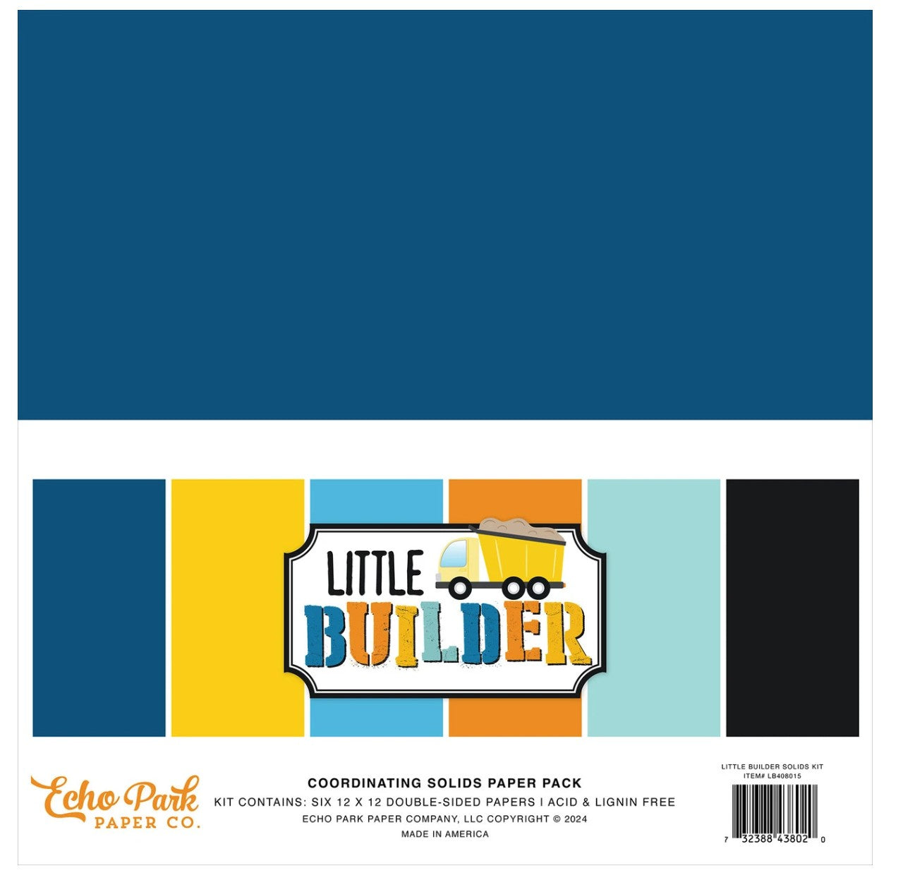 "Little Builder" Solids Pack