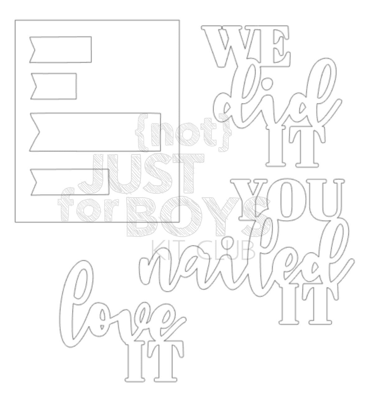"Nailed It" NJFB Stamp Coordinating Digital Cut Files