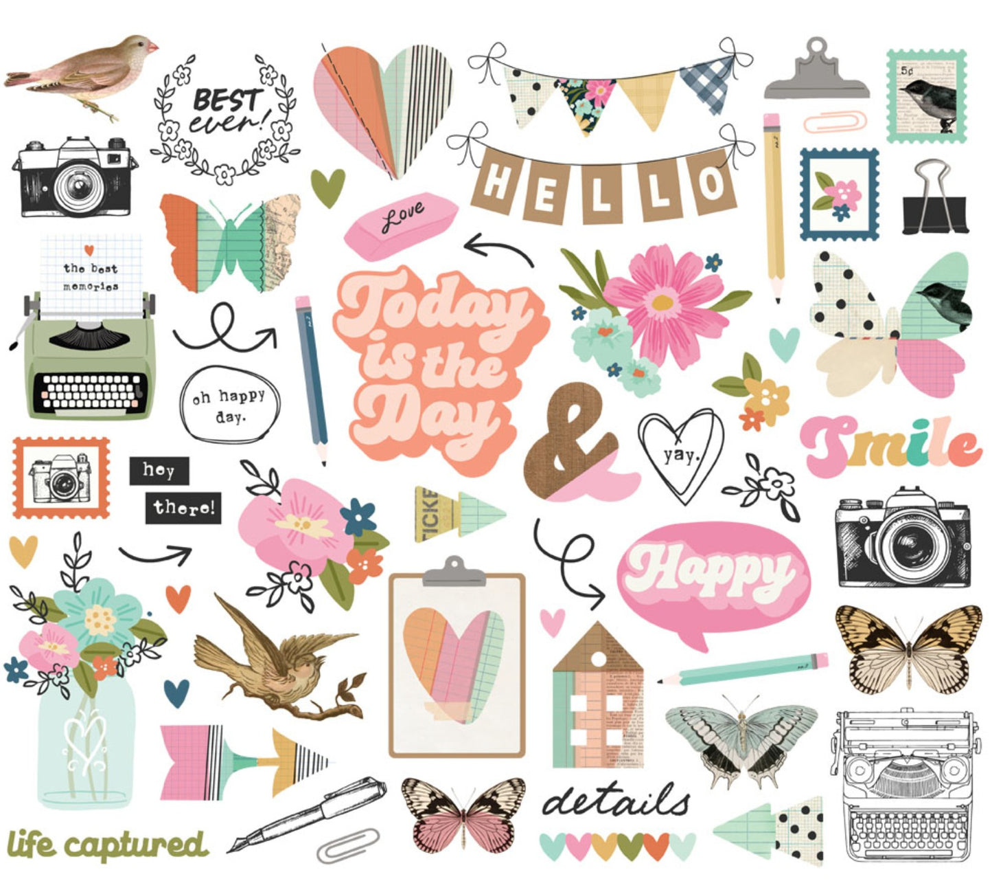 "Take Note" Bits & Pieces Ephemera
