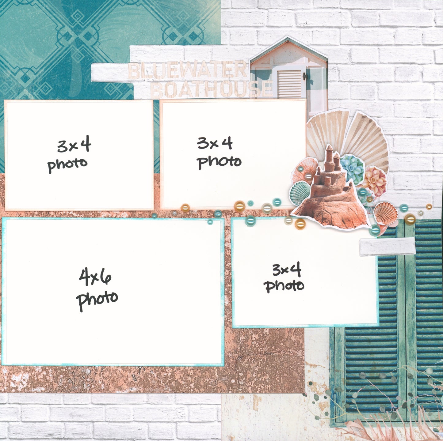 “Beach House” NJFB Page Kit by Meridy Twilling
