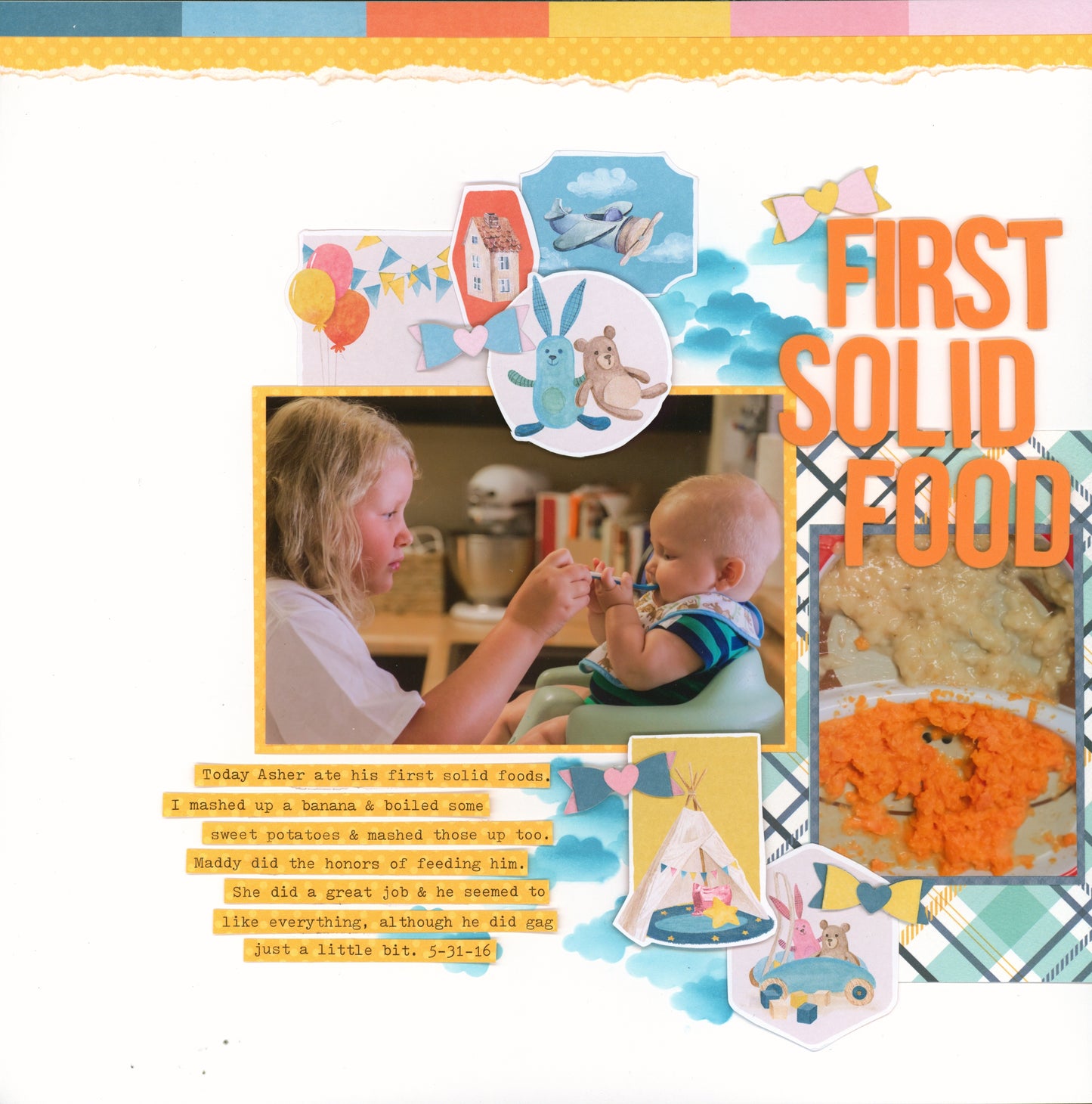 "Little One" Page Kit by Meridy Twilling