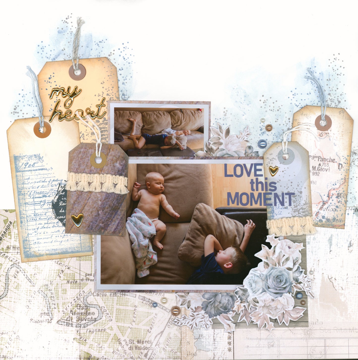 "Tranquility" Page Kit by Meridy Twilling