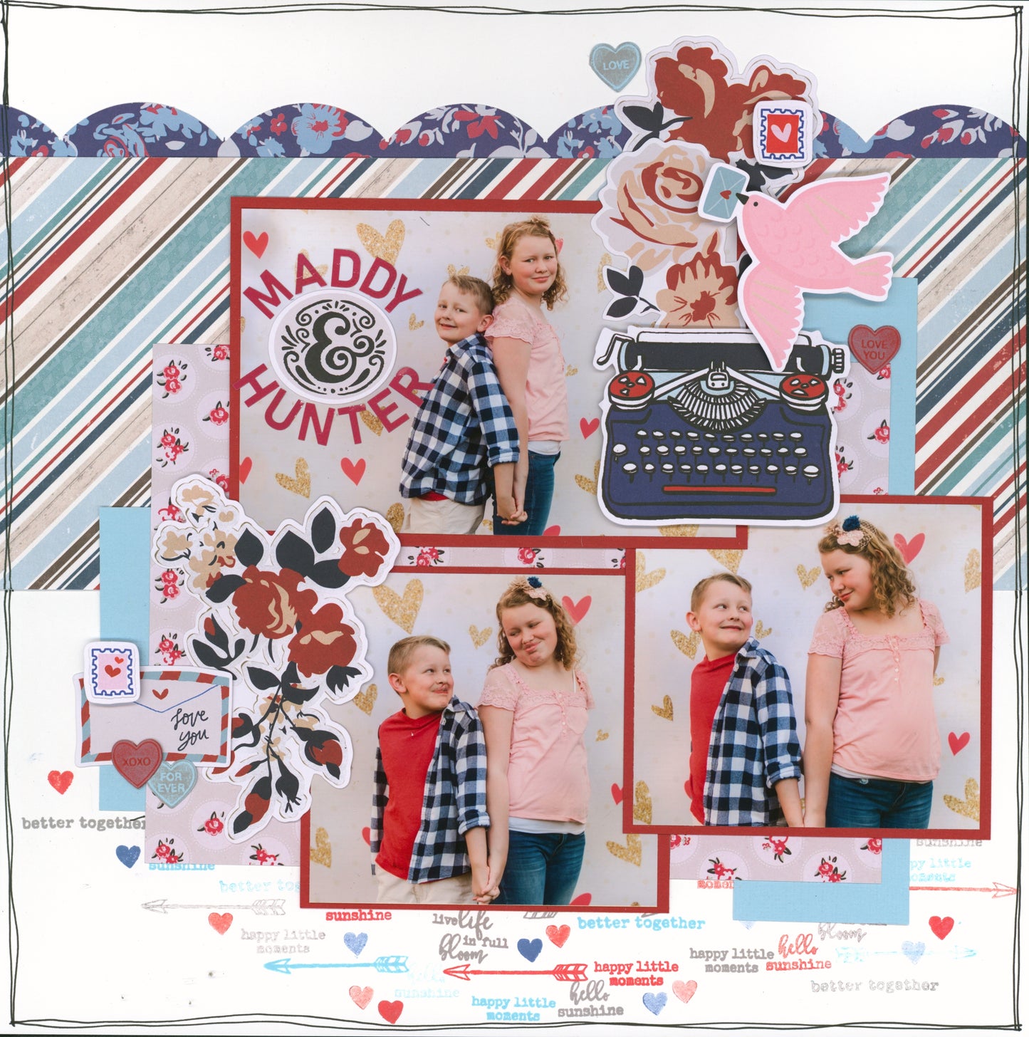 "True Love" Page Kit by Meridy Twilling